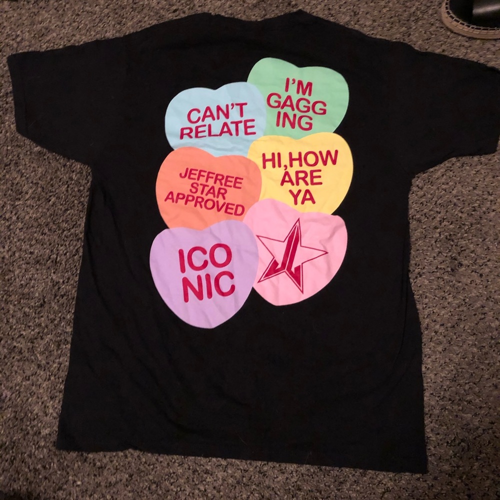 Jeffree star exclusive valentines tshirt